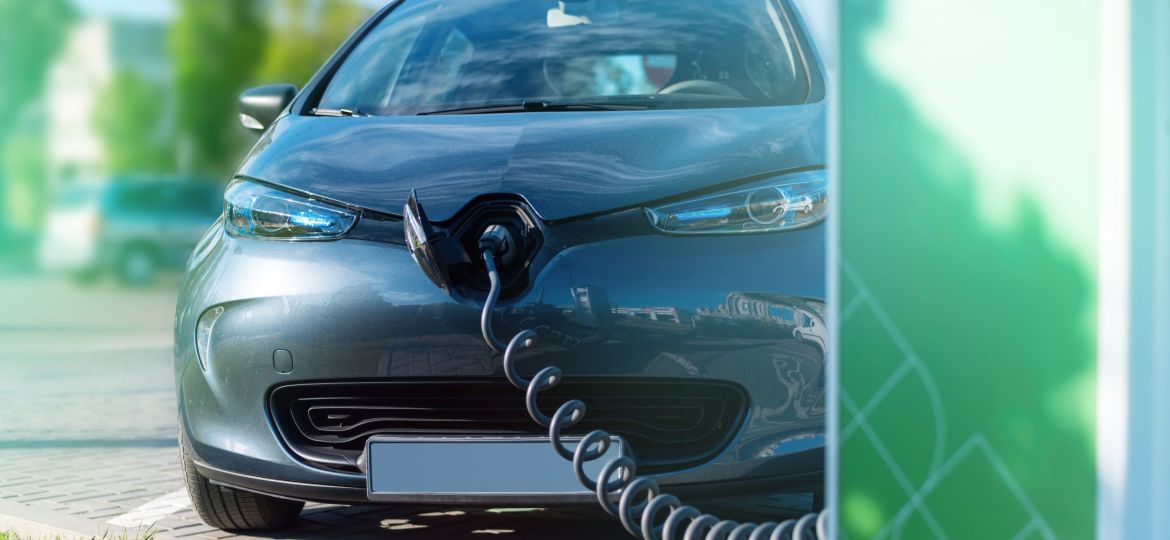 Charging electric car