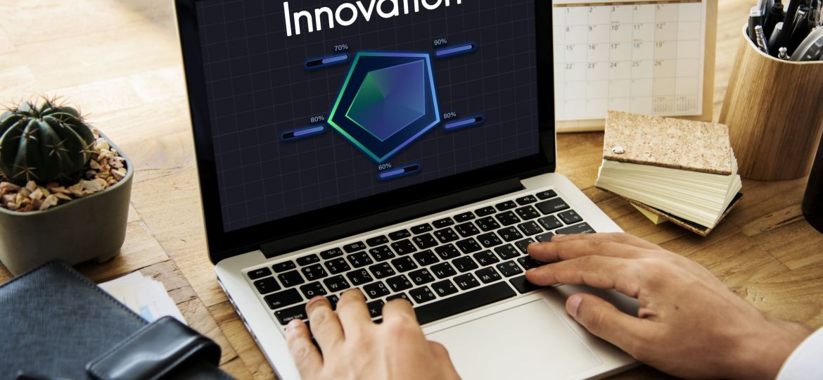 A person working in relation to innovation